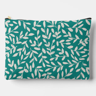 Delicate Leafy Branch Accessory Pouch