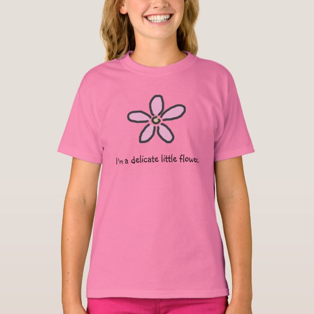 Delicate Little Flower T-Shirt (Front)