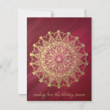 Delicate Love Holiday Card