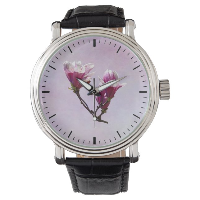 Delicate Magnolias Watch (Front)