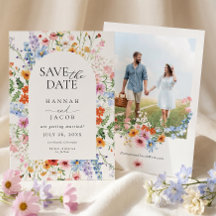 Delicate Meadow Wildflower Wedding