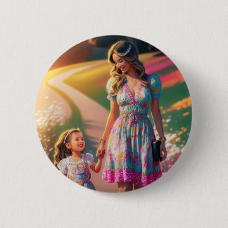Delicate Memory 6 Cm Round Badge