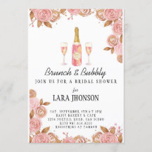 Delicate Midsummer Floral Brunch & Bubbly Bridal