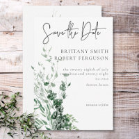 Delicate Modern Tropical Rainforest Foliage