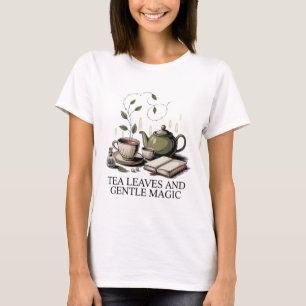 Delicate Olive Teapot Cozy Gentle Magic T-Shirt