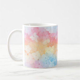 Delicate Pastel Flowers Spring Coffee Mug