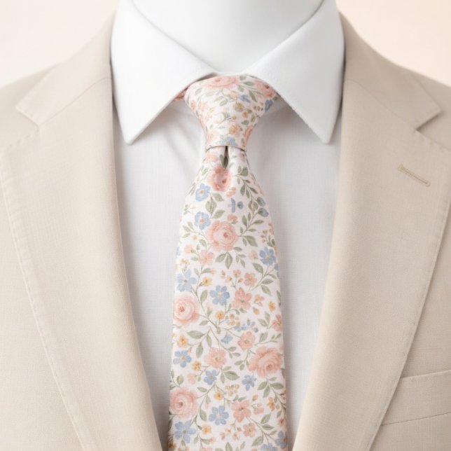  Delicate Pastel Spring  Tie (Creator Uploaded)