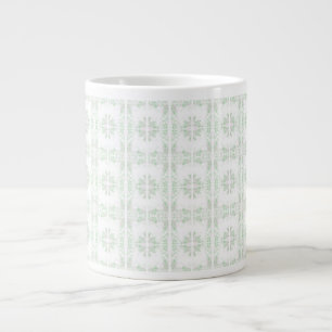 Delicate Pattern Large Coffee Mug