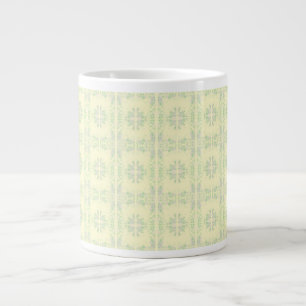 Delicate Pattern Large Coffee Mug