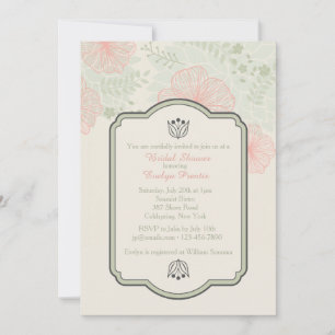 Delicate Petals Invitation