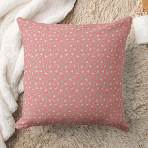 Delicate Petite Floral Ditsy Seamless Pattern Cushion
