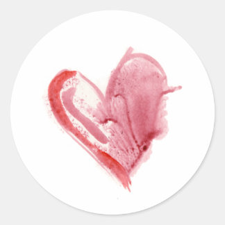 Delicate Pink Heart Sticker