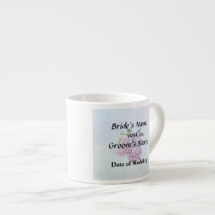Delicate Pink Lilacs Wedding Products Espresso Cup