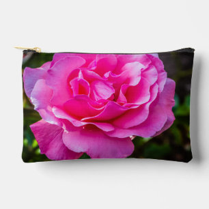 Delicate pink rose. accessory pouch