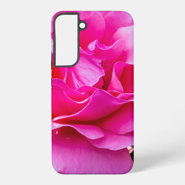 Delicate pink rose. samsung galaxy s22+ case (Back)