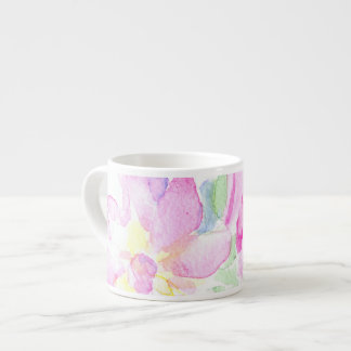 Delicate Pink Roses Espresso Mug
