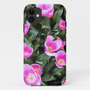 Delicate Pink Tulips of Istanbul iPhone 11 Case