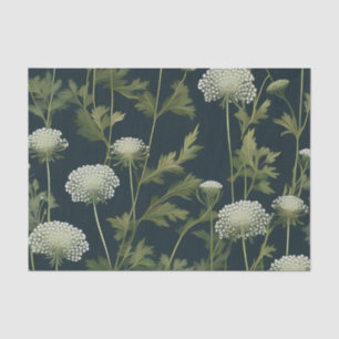 Delicate Queen Anne's Lace Pattern Tissue Paper