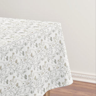 Delicate Queen Anne's Lace Tablecloth