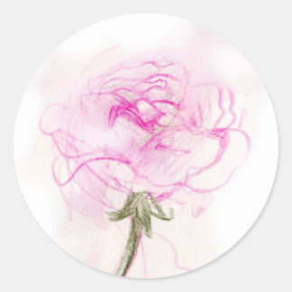 Delicate Rose Sticker