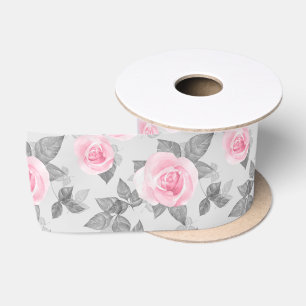 Delicate roses 1 satin ribbon