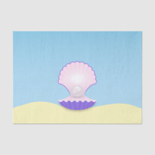 Delicate Seashell Tissue Paper