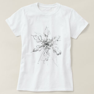 Delicate Single Snowflake T-Shirt