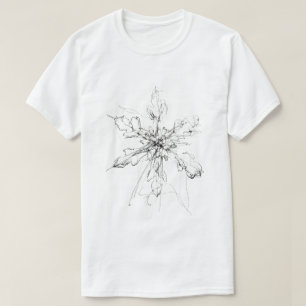 Delicate Single Snowflake T-Shirt