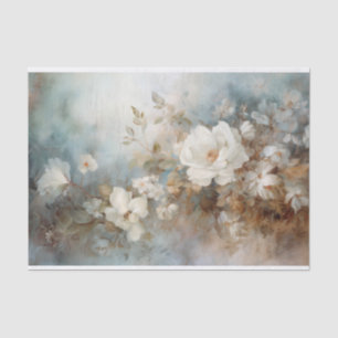 Delicate, Soft Beautiful Elegant Florals Decoupage Tissue Paper