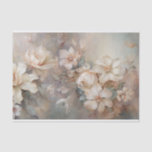 Delicate, Soft Beautiful Elegant Florals Decoupage Tissue Paper<br><div class="desc">Add a touch of delicate charm to your gifts and projects with our exquisite tissue paper featuring muted, beautiful flowers. Elevate your packaging and decoupage crafting with these elegant designs, perfect for weddings, birthdays, and special occasions. Shop now and make every presentation a work of art! -- Commercial Usage is...</div>