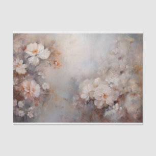 Delicate, Soft Beautiful Elegant Florals Decoupage Tissue Paper