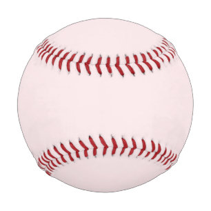 Delicate solid colour plain blushing pink baseball