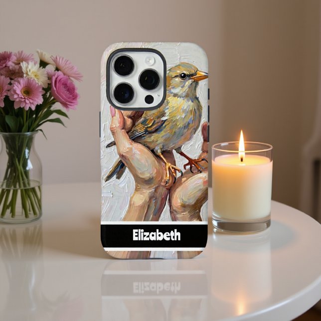 Delicate Sparrow Design Case-Mate iPhone Case (Creator Uploaded)