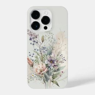 Delicate Spring Wildflowers iPhone 14 Pro Case