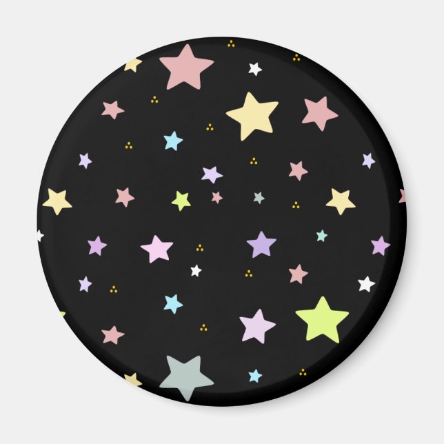 Delicate Star pattern magnet (Front)