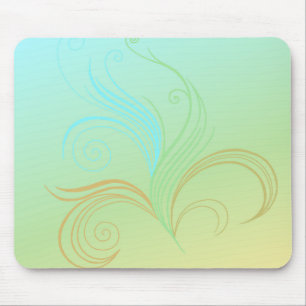 Delicate Swirl Mouse Mat