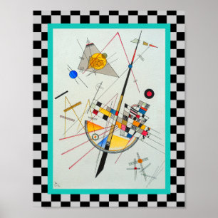 Delicate Tension by Wassily Kandinsky Poster