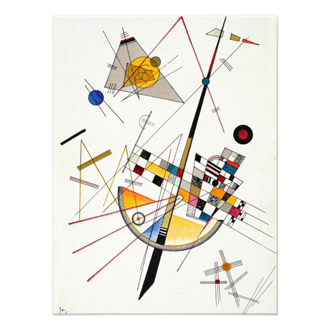 Delicate Tension, No. 85 by Wassily Kandinsky Photo Print (Front)