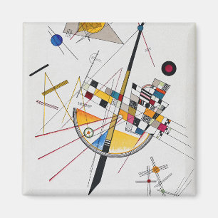 Delicate Tension No.85, Wassily Kandinsky Magnet
