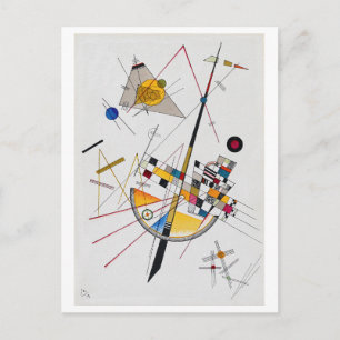 Delicate Tension No.85, Wassily Kandinsky Postcard