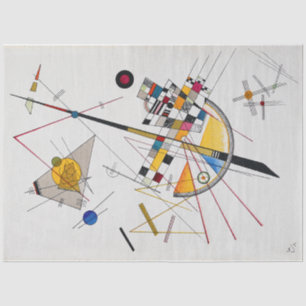 Delicate Tension No.85, Wassily Kandinsky Tissue Paper