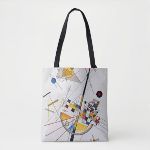Delicate Tension No.85, Wassily Kandinsky Tote Bag