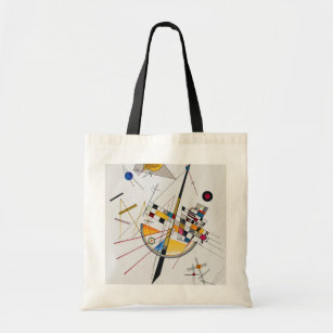 Delicate Tension No.85, Wassily Kandinsky Tote Bag