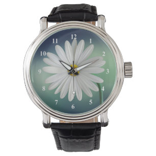 Delicate White Daisy Watch