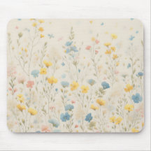 Delicate Wildflower Meadow Art