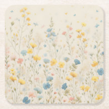 Delicate Wildflower Meadow Art