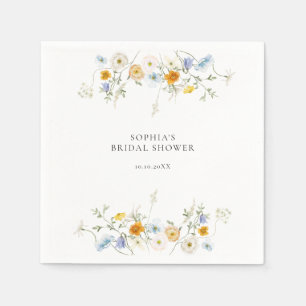 Delicate Wildflower Napkin