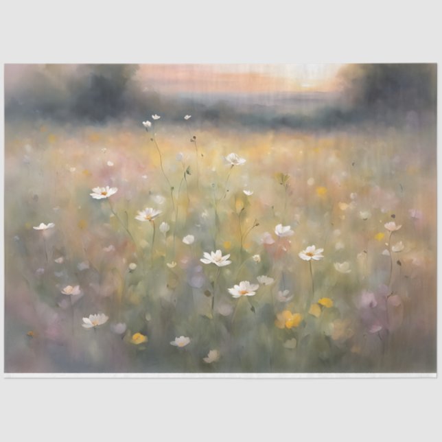 Delicate Wildflower Tissue Paper (Front)