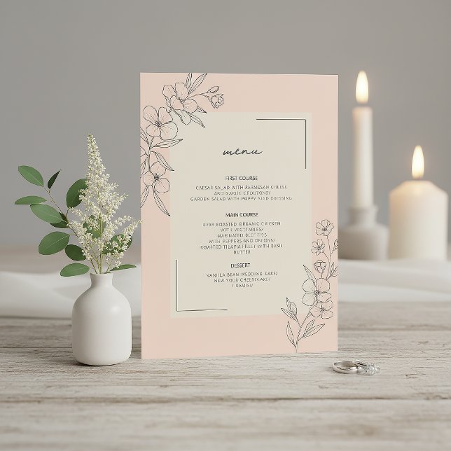 Delicate Wildflower Wedding Ivory White ID1102 (Creator Uploaded)