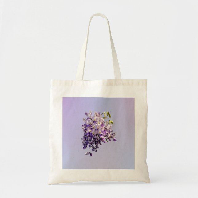 Delicate Wisteria Tote Bag (Front)
